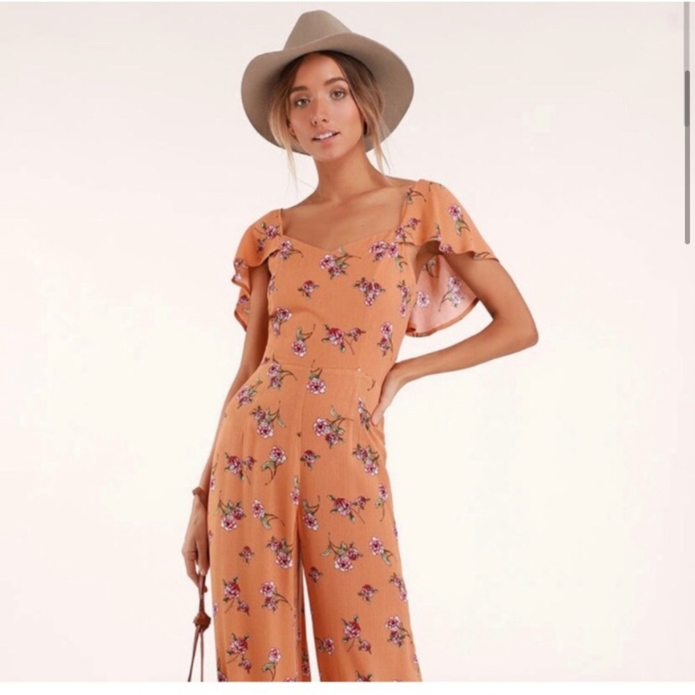 Lulu's Wide Leg Jumpsuit